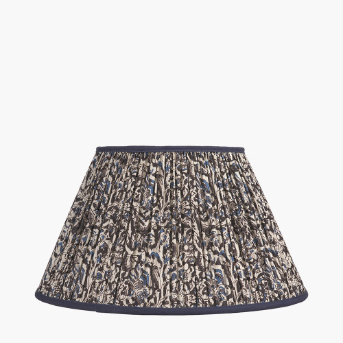 Ornella 45cm Blue Floral Shade