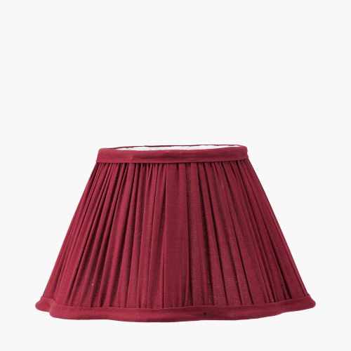 Malia 25cm Mulberry Scalloped Taper Shade