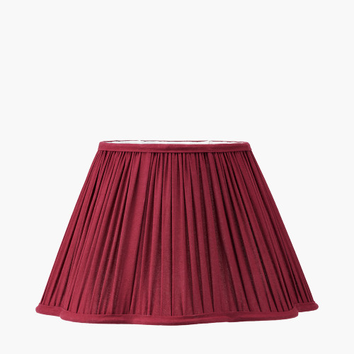 Malia 35cm Mulberry Scalloped Taper Shade