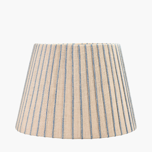 Isla 45cm Jute Natural & Blue Tapered shade