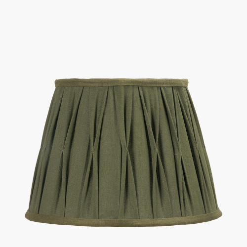 Odette 30cm Olive Cotton Tapered shade