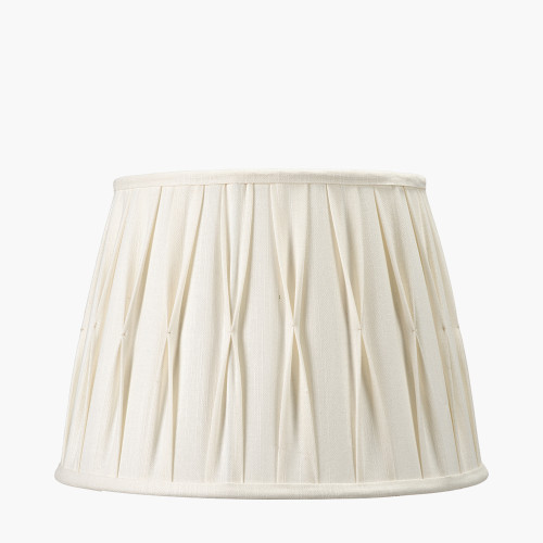 Odette 35cm white Cotton Tapered shade