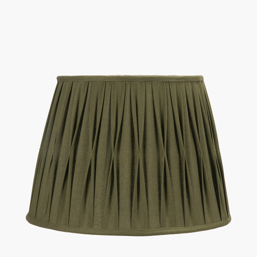 Odette 40cm Olive Cotton Tapered shade