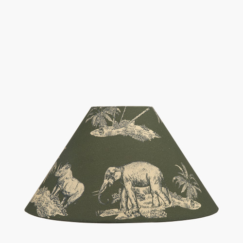 Nala 35cm Green Safari Empire shade