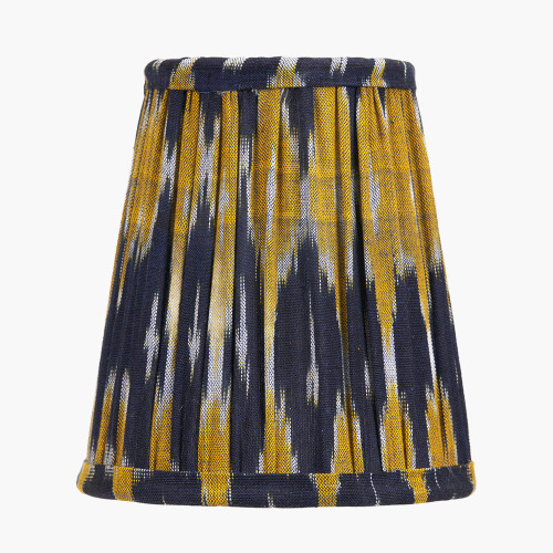 Suri 14cm Navy/Yellow Ikat Shade