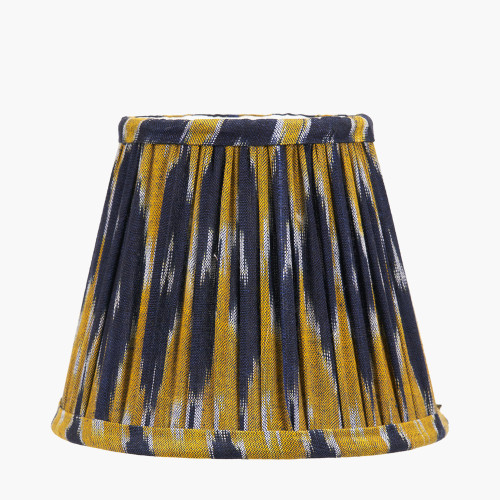 Suri 16cm Navy/Yellow Ikat Shade