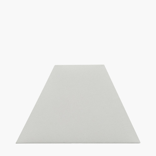 48cm Cream Cotton Tapered Square Shade