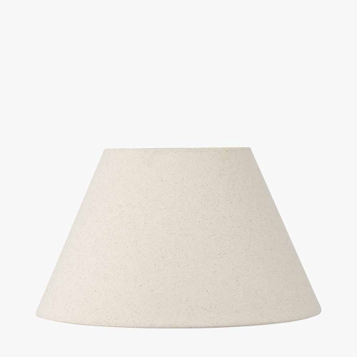 30cm Cream Linen Empire Cylinder Shade