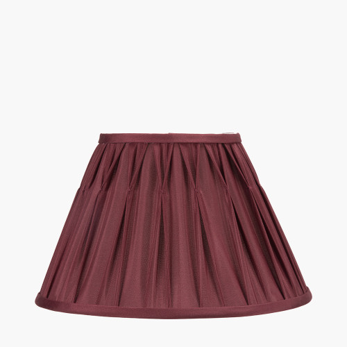 Garbo 30cm Mulberry Pleat Tapered shade
