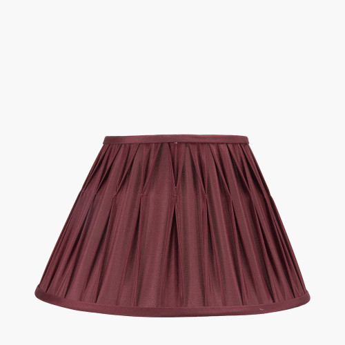 Garbo 35cm Mulberry Pleat Tapered shade