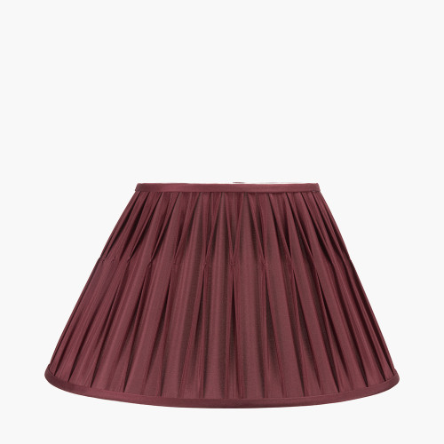 Garbo 45cm Mulberry Pleat Tapered shade