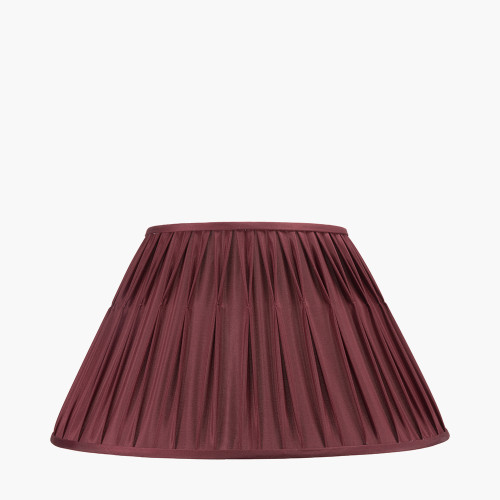 Garbo 50cm Mulberry Pleat Tapered shade