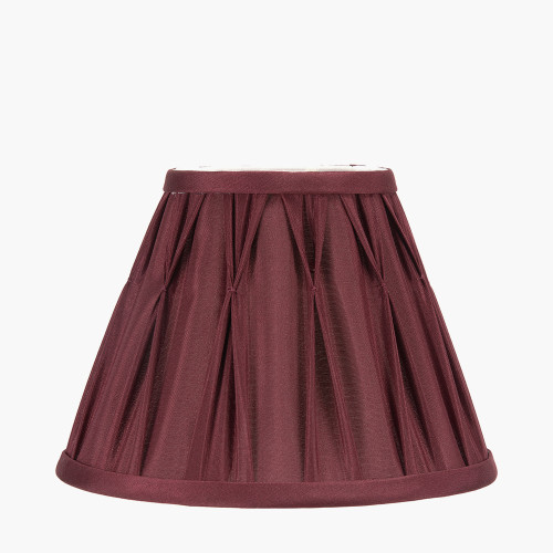 Garbo 20cm Mulberry Pleat Tapered shade