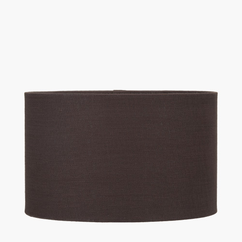 Lino 25cm Chocolate Cylinder shade