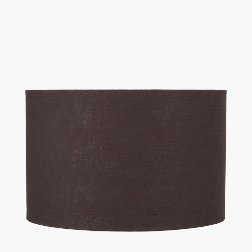 Lino 35cm Chocolate Cylinder shade