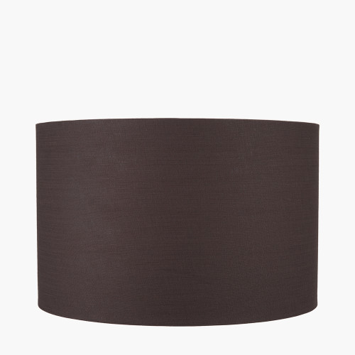 Lino 50cm Chocolate Cylinder shade