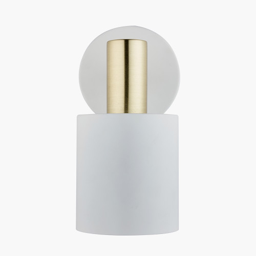 Biba White and Gold Retro Wall Light