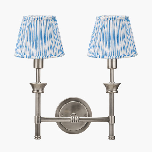 Salvatore Wall Light & thiago blue Shade