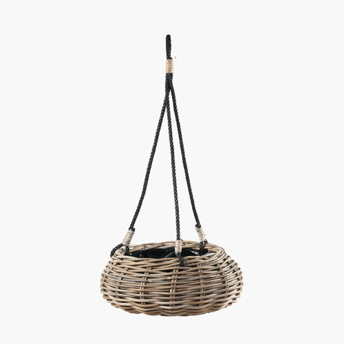tobsÂ® Grey Kubu Hanging Basket