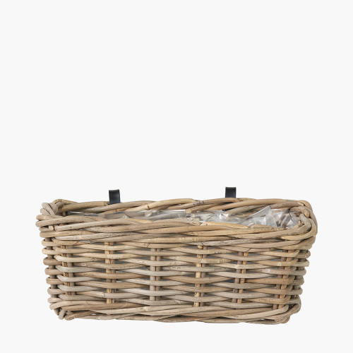 Tobs Grey Kubu Wall Hanging Trough Small