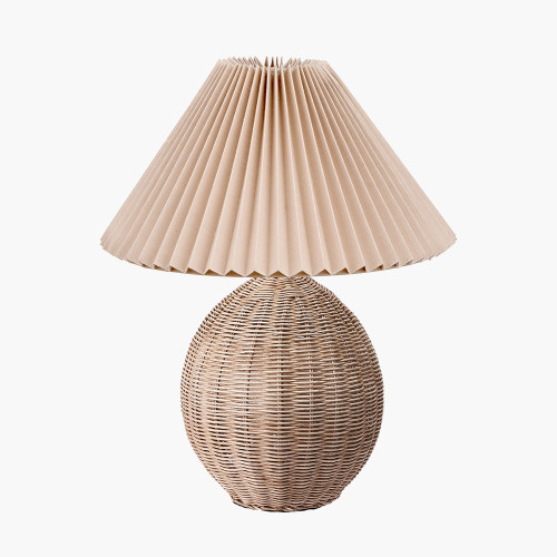 Raffles Large Lamp/amelia 40cm natural shade