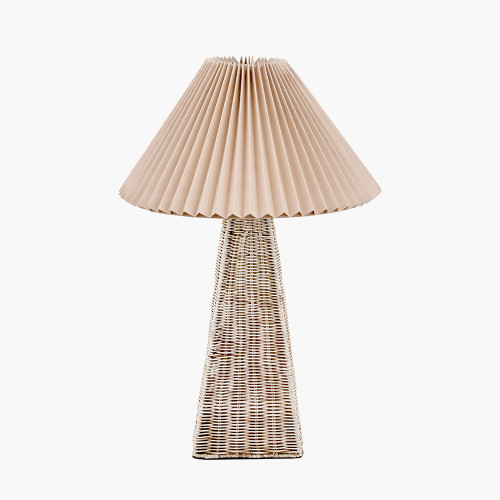 Seacomb Rattan Lamp/Amelia 35cm Natural shade