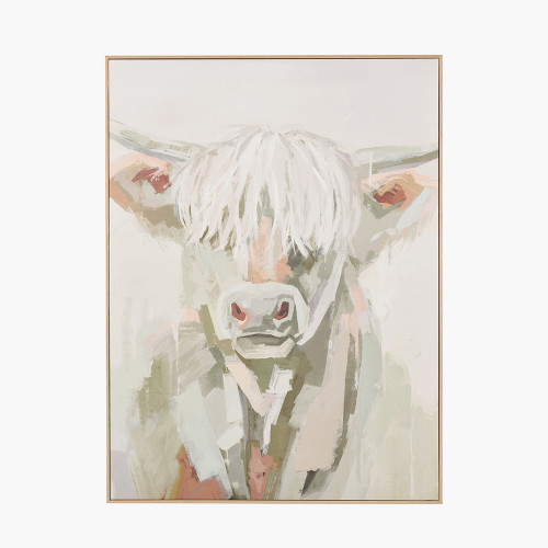 Sage & Naturals Highland Cow Canvas