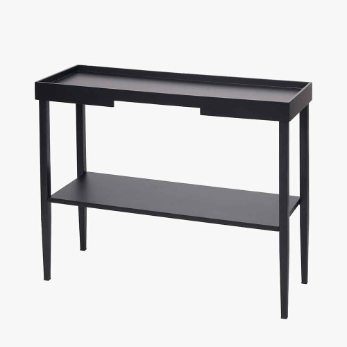 Pacific Lifestyle Limited Marnie Black Wood Veneer Console Table