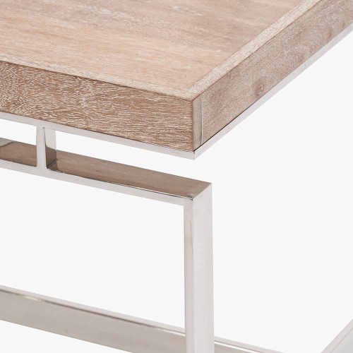 Pacific Lifestyle Limited Evelyn Natural Antique Finish Mango Wood