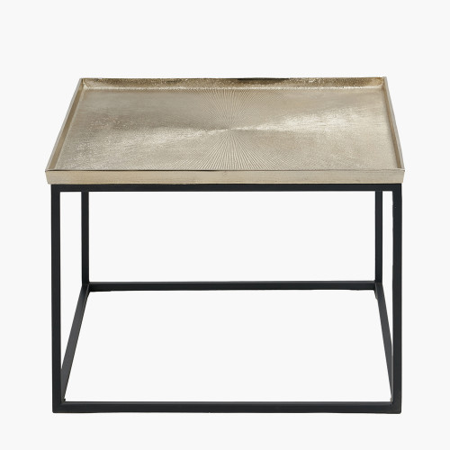 Franklin Gold Cast Metal Coffee Table