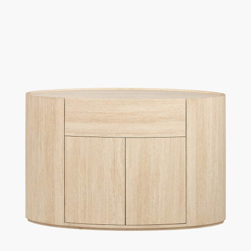 Tivoli Travertine Effect Veneer Sideboard