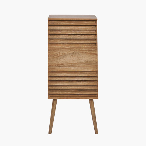 Larvik Natural Eucalyptus Wood Drawer Unit