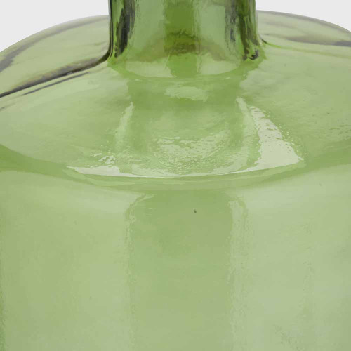 Pacific Lifestyle Limited Forest Green Recycled Glass Bottle Vase Tall