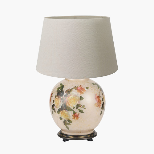 Classic Rose Lamp/Coast 40cm cream shade