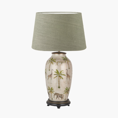 Safari Tall Base & Milos Pistachio shade