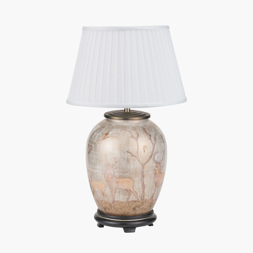 Deer Lamp/Lyndon 35cm Ivory shade