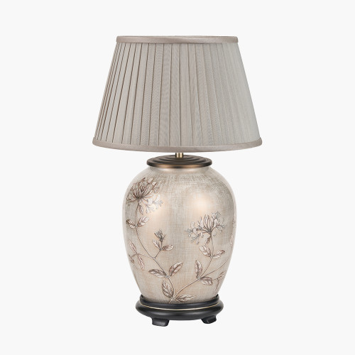 Honeysuckle M Lamp/Lyndon 35cm Taupe shade