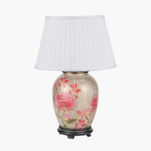 Dahlia M Base & Lyndon 35cm Ivory shade