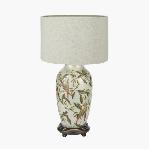 Parrot T Lamp/Lino 40cm Cream shade