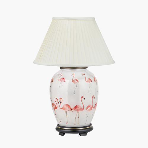 Flamingo M Lamp/Bacall 40cm almondshade