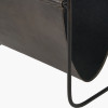 Eliseo Peppercorn Leather Magazine Rack