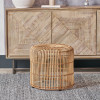 Natural Rattan Core Stool