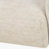 Ravello White Textured Fabric Armed Sofa