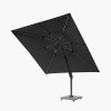 Glow Challenger T2 3m Square Anthracite Free Arm Parasol