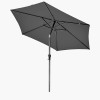 Riva 2.5m Round Anthracite Parasol