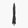 Icon Premium T1 4mx3m Rectangular Faded Black Parasol