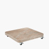 Venezia Sandstone Round Edge Granite 120KG Wheeled Parasol Base