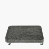 Ancona Anthracite Round Edge Granite 90KG Wheeled Parasol Base