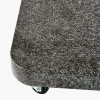 Ancona Anthracite Round Edge Granite 90KG Wheeled Parasol Base