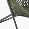 Tobs Outdoor Green Foldable Loungers Set